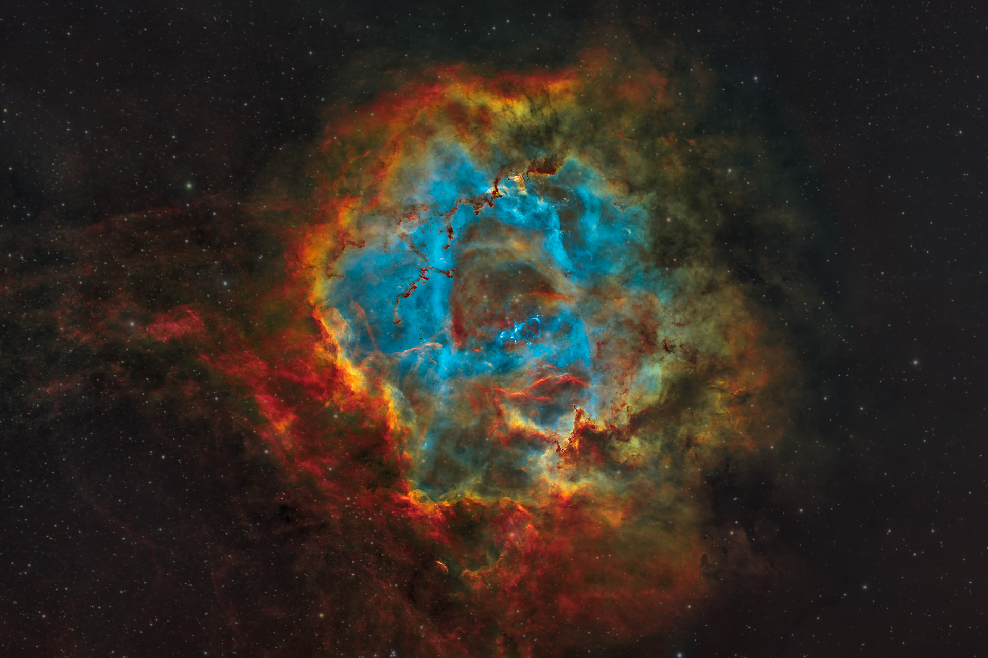 NGC2237 Rosette nebula