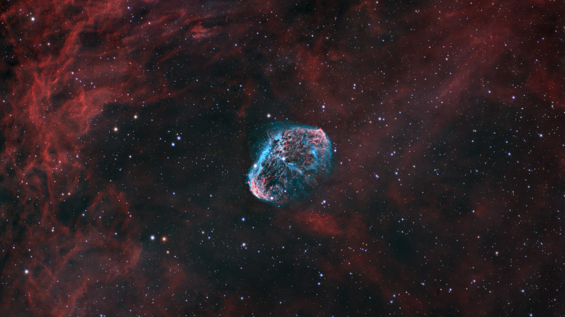 NGC6888, the Crescent Nebula