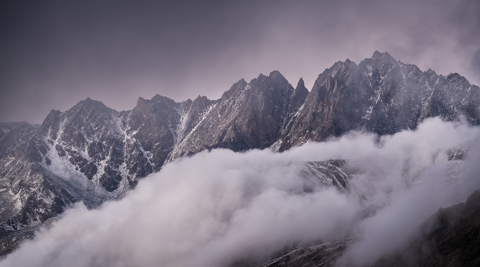 Cloudy Alps